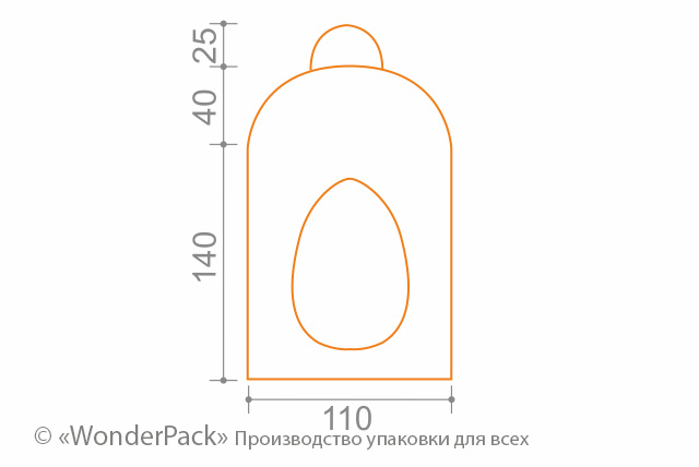 Коробка "Пасхальна" №М0042-о4. Зелена - 6