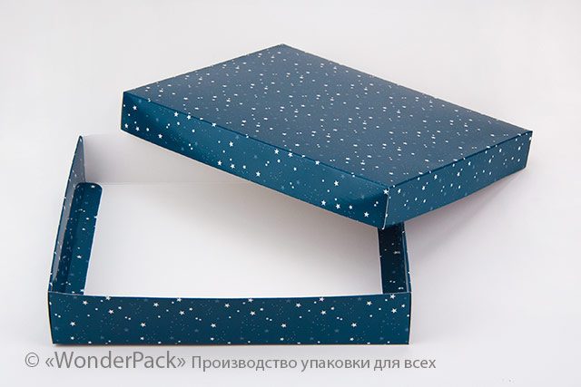 Коробка "Топ" №М0009-о11. "Зірки на синьому" - 2