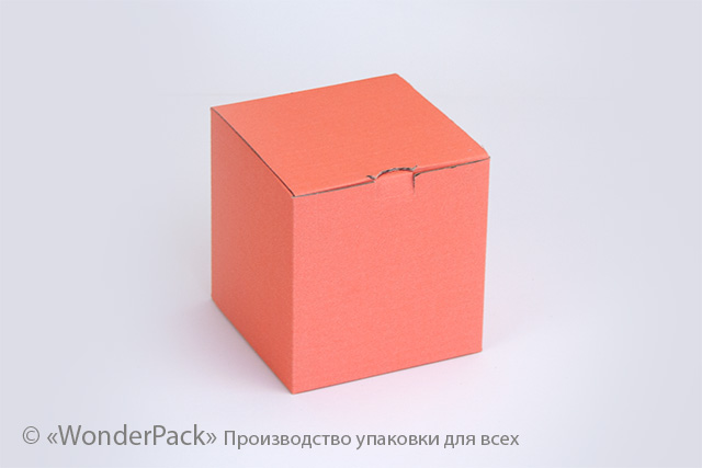 Коробка "Для чашки" №М0017-о30. 3-шарова корал - 1