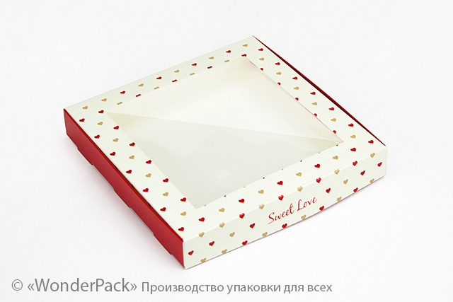 Коробка "Пряникова" №М0044-о22 "Sweet Love" - 1