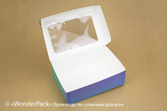 Коробка "Кексова" №М0061-о8. "Квіткова" - 1