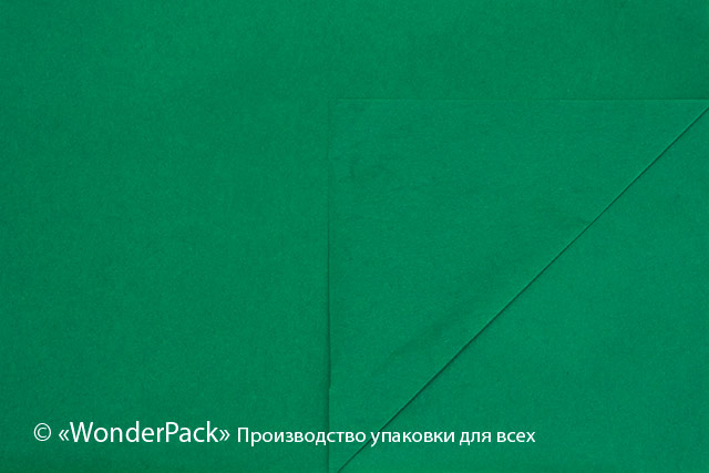 Тіш'ю, цигарковий папір для пакування. 50*70 см. Колір - темно-зелений - 1