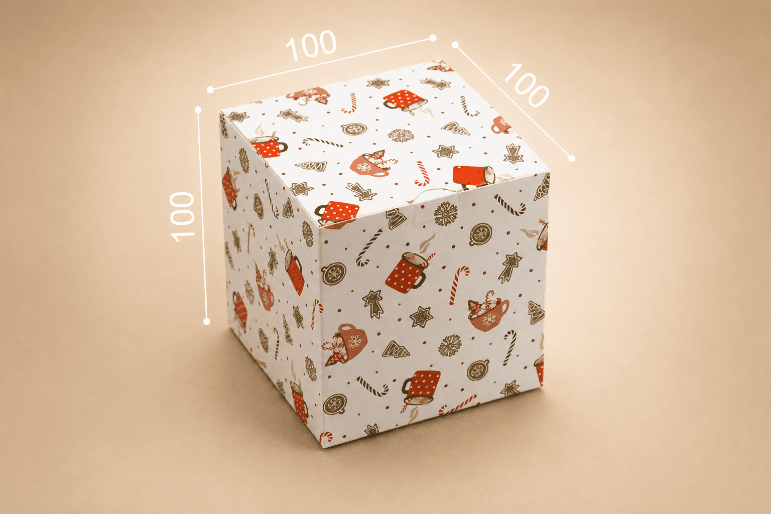 Коробка "Для чашки" №М0017-о24. "Різдво"