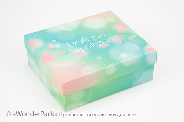 Коробка "Компакт" №М0047-о11. "Happiness!" - 1