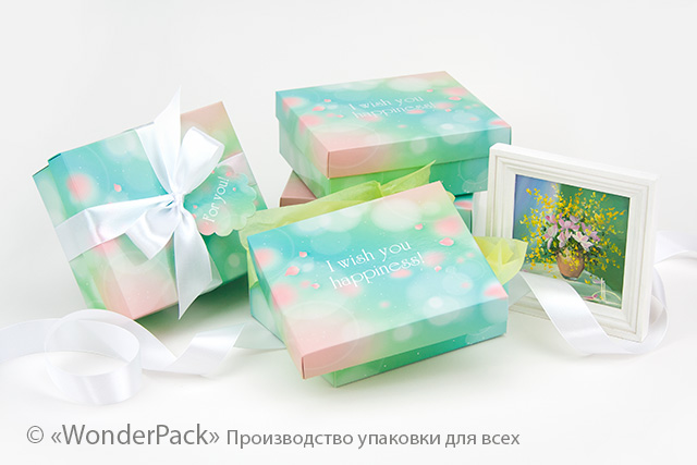 Коробка "Компакт" №М0047-о11. "Happiness!" - 3