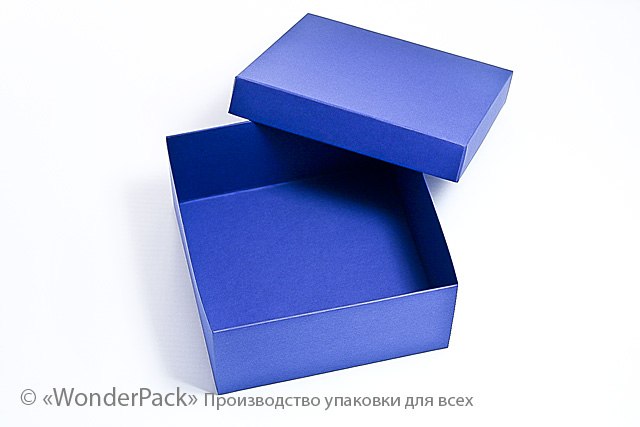УДАЛЕНО * Коробка. Модель №0027 "Подарункова". Код М0027-о4. синя - 1