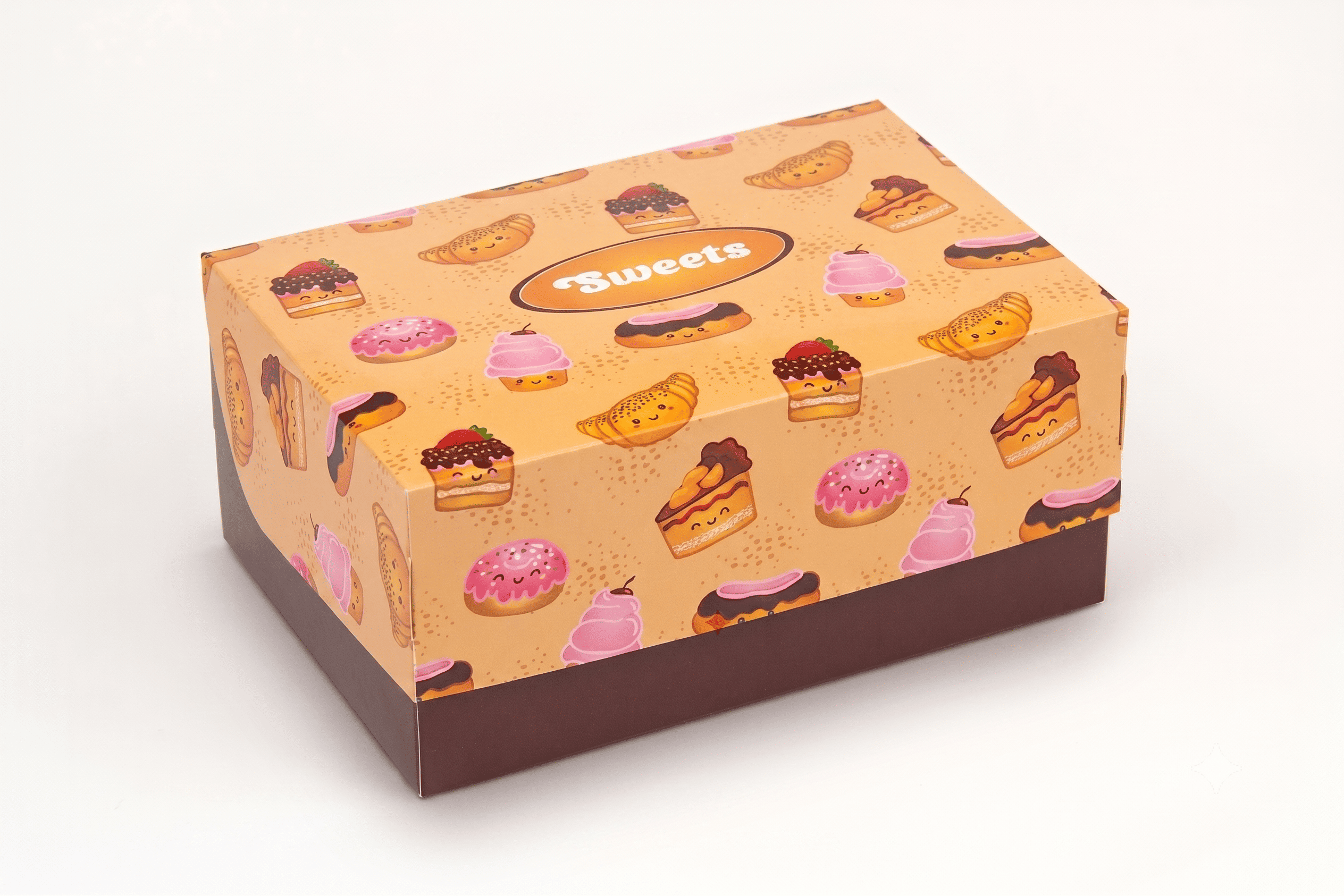 Коробка "Міні-кейк" №М0064-о1. "Sweets" - 1
