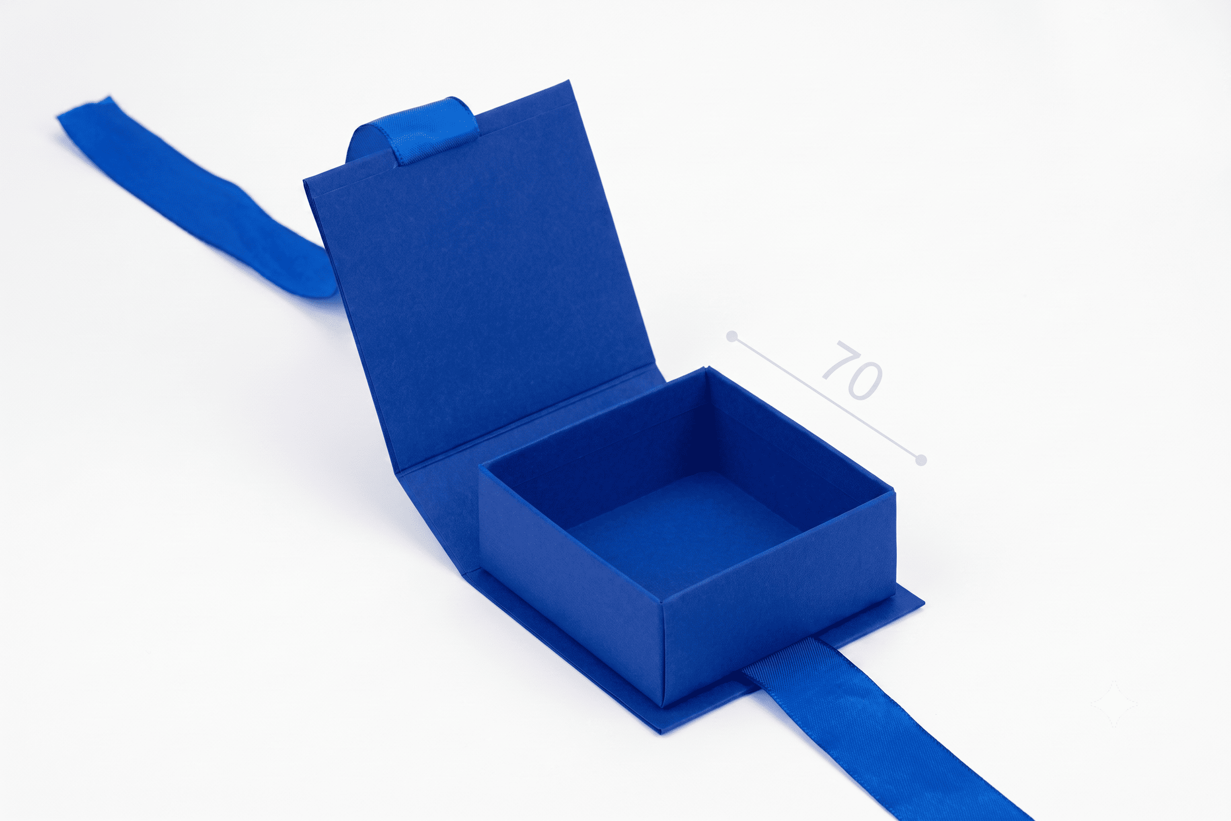 Коробка "Ювелірна VIP 70*70*30" №М0078-о6. Sapphire - 2