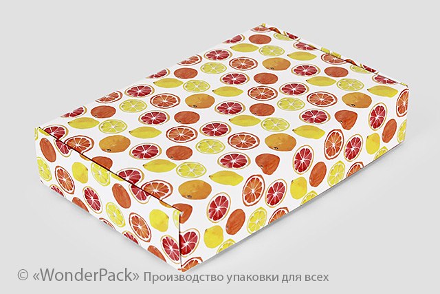 УДАЛЕНО * Коробка. Модель №0032 "Цукеркова". Код М0032-о4. "Цитрусова" - 2