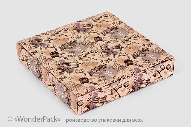 УДАЛЕНО * Коробка. Модель №0031 "Для набору". Код М0031-о6. "Кавова" - 1