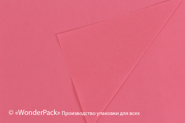 Тіш'ю, цигарковий папір для пакування. 50*70 см. Колір - яскраво-червоний - 1