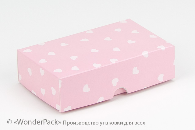 Коробка "Солодощі" №М0058-о5. Рожева - 1
