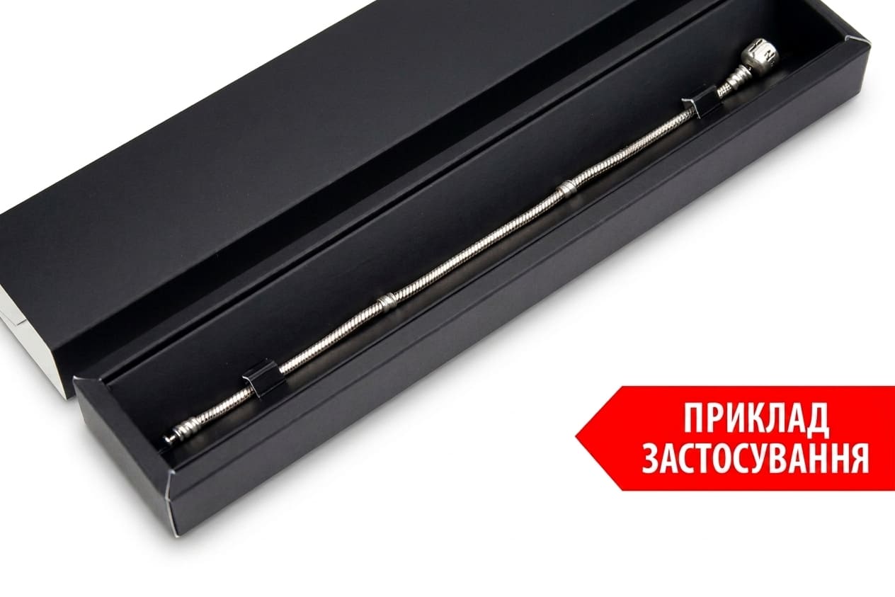 Коробка "Браслетна" №М0059-о8. Чорна - 3