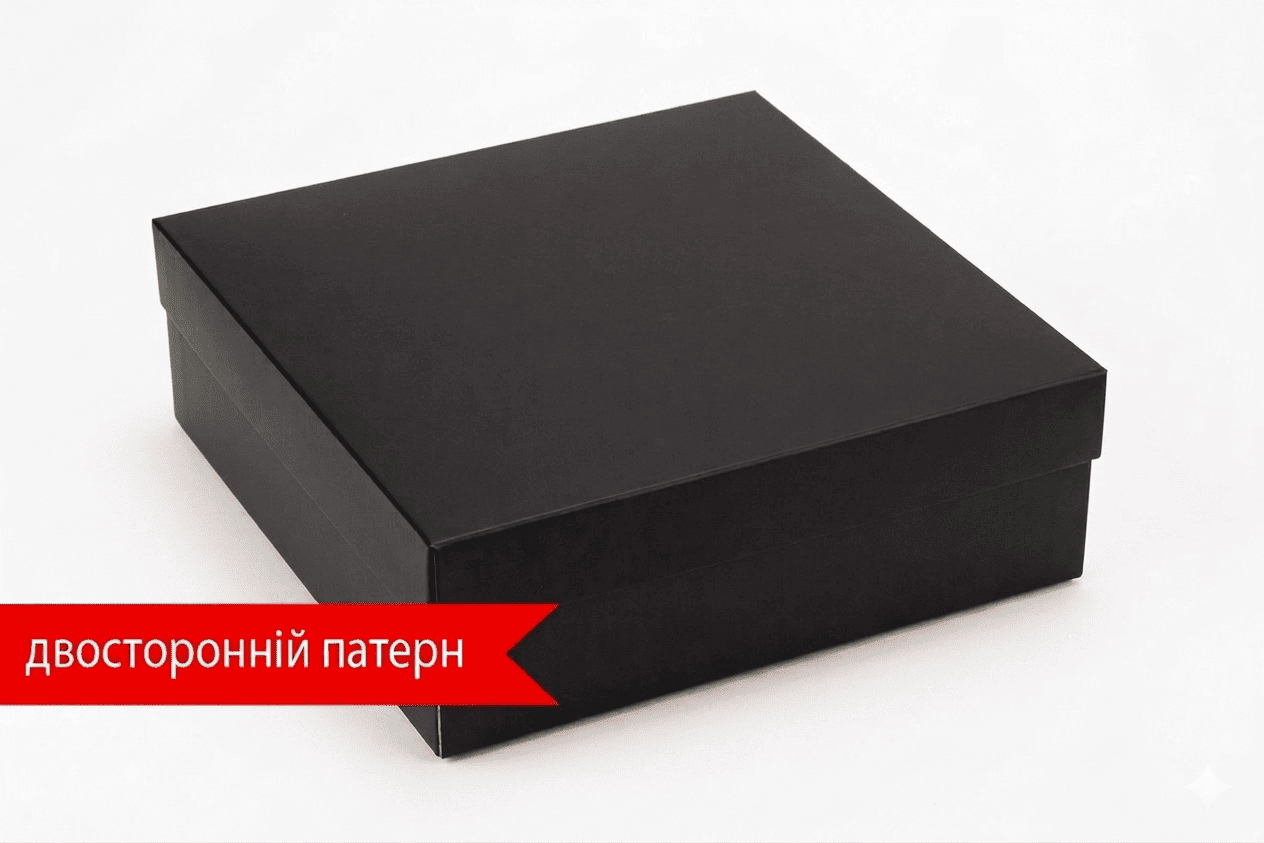 Коробка "Баварія" №М0033-о25. Чорна - 1