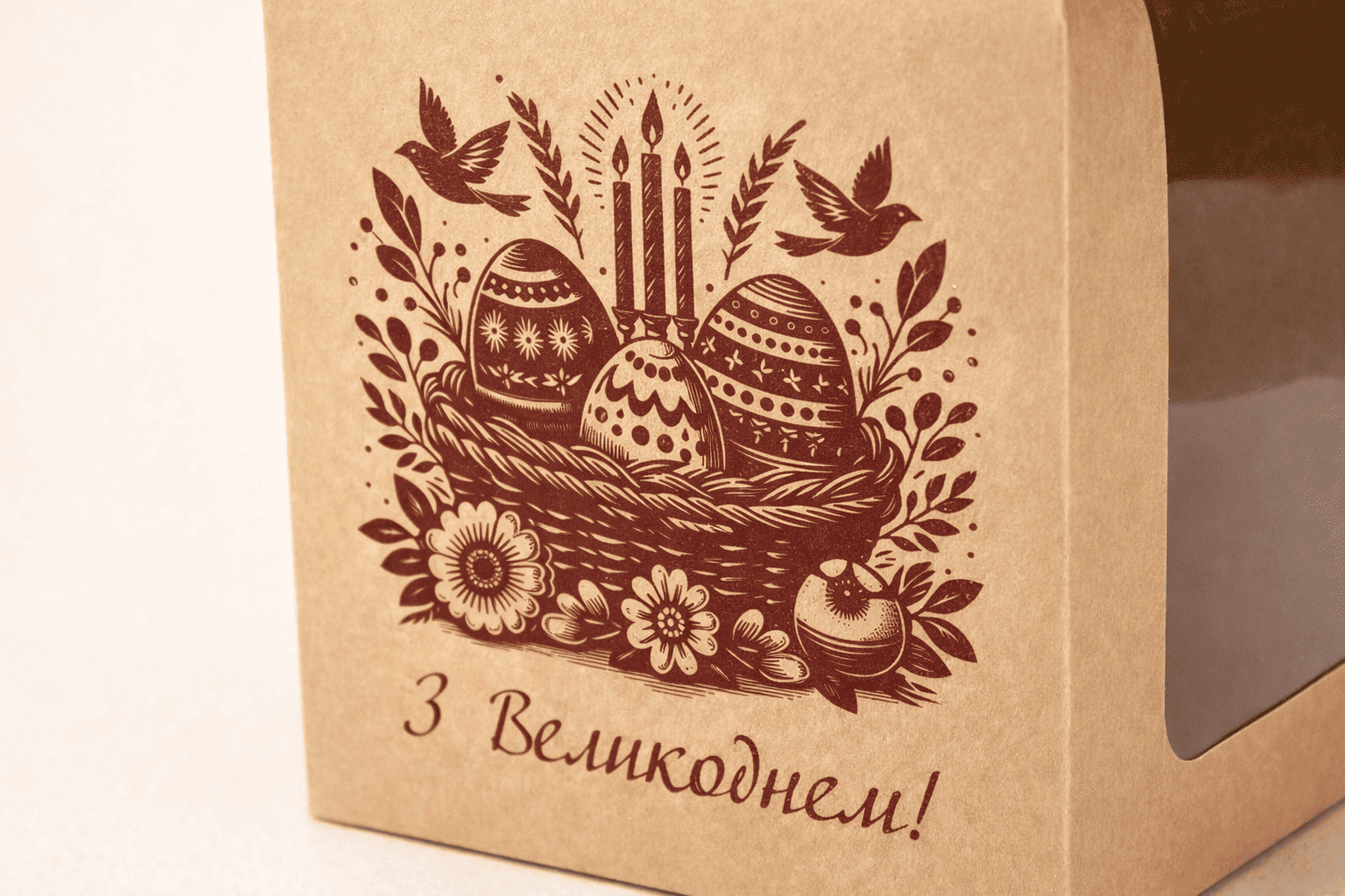 Коробка «Купол». М0056-о8. «Пасха» - 3