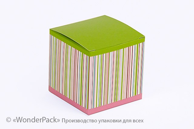 Коробка "Бонбоньєрка" №М0006-о3. Смугаста - 3