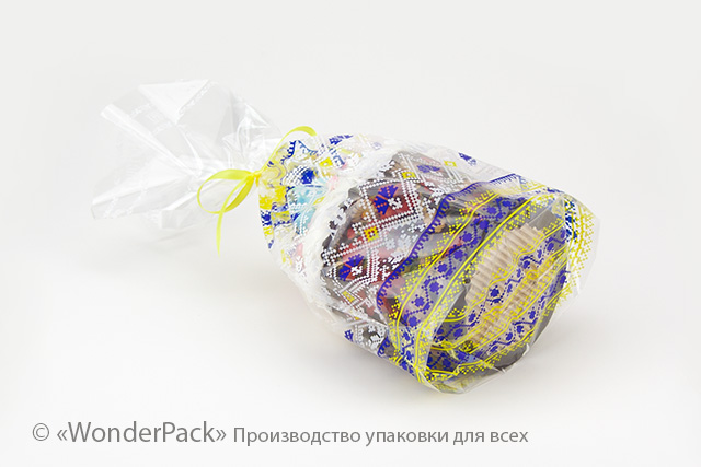 #XB Код ПП-018. Пакет поліпропіленовий без клапана. "Великдень". 300*180 мм - 3