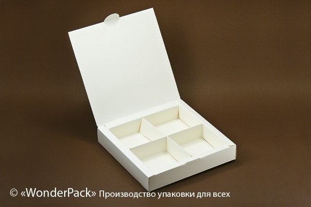 УДАЛЕНО * Коробка. Модель №0031 "Для набору". Код М0031-о1. Біла - 2