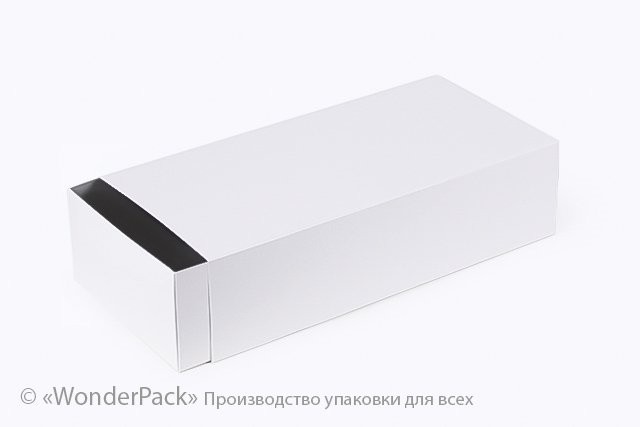 УДАЛЕНО ПІД ЗАМОВЛЕННЯ. Коробка. Модель №0008 "Пенал". Код М0008-о12. Біла - 1