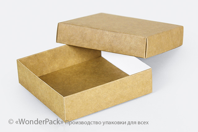 Коробка "Квадро" №М0023-о9. Крафт - 2