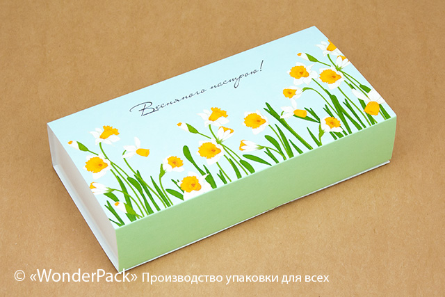 Коробка "Натуральная 2" №М0014-о23. "Весенняя" - 1