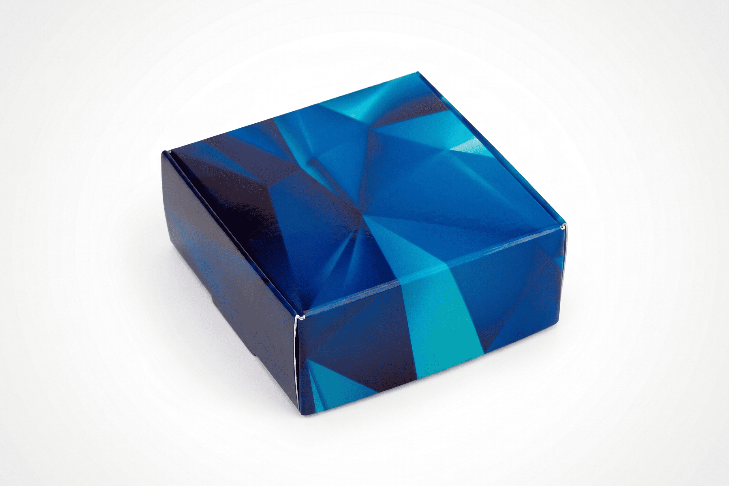 Коробка "Натуральна 2" №М0013-о40 " Blue diamond" - 1