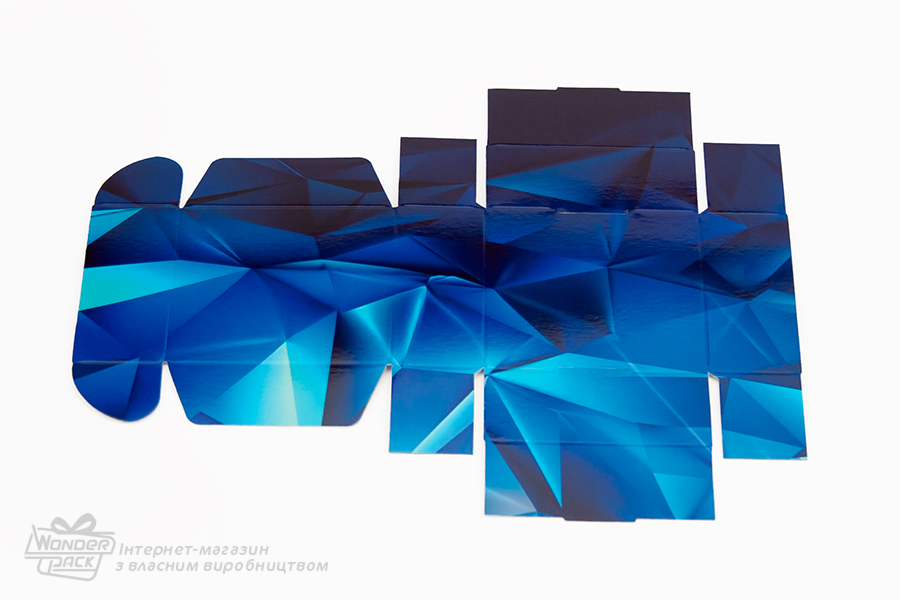 Коробка "Натуральна 2" №М0013-о40 " Blue diamond" - 3