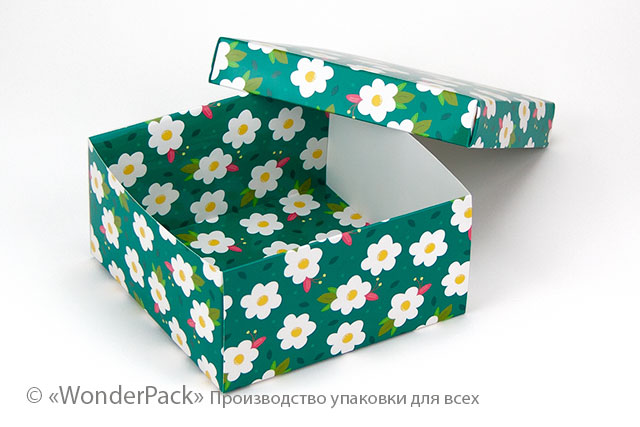Коробка "Подарункова" №М0027-о26. "Ромашки" - 2