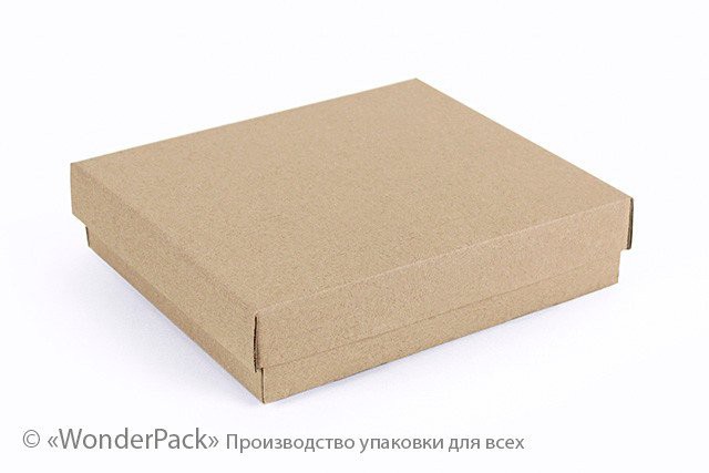 Коробка "Сувенір" №М0057-о1. Гофра 3-шарова, бура - 2
