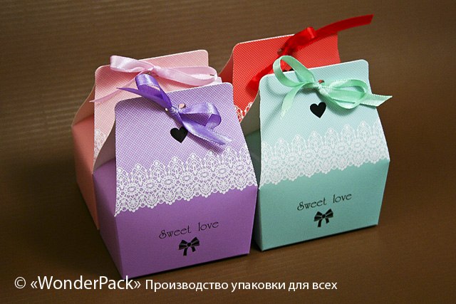 УДАЛЕНО * Коробка. Модель №0020 "Бонбоньєрка - принцеса". Код М0020-о6. ментолові - 2