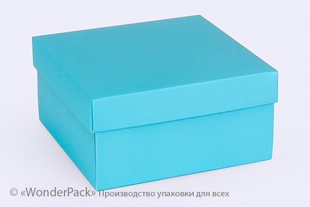 Коробка "Подарункова" №М0027-о12. Блакитна - 1