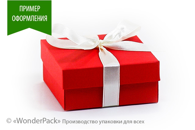 УДАЛЕНО * Коробка. Модель №0018 "Для біжутерії / ювелірки". Код М0018-о10. Червона - 2