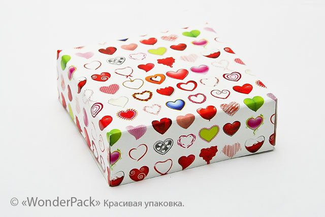 УДАЛЕНО * Коробка. Модель №0001 "Стандарт". Код М0001-о10 "Серцевий" - 3
