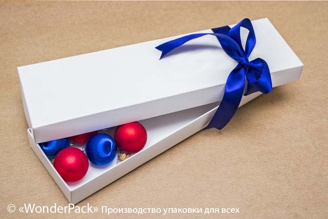 УДАЛЕНО Коробка. Модель №0041 "Пенал 2". Код М0041-о1. Біла - 3