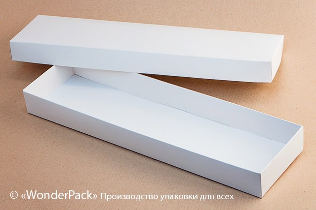 УДАЛЕНО Коробка. Модель №0041 "Пенал 2". Код М0041-о1. Біла - 1