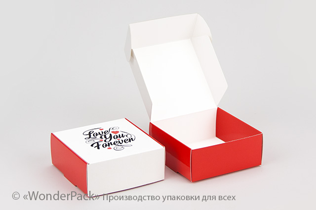 Коробка "Натуральная" №М0013-о11. "Love you forever" - 2