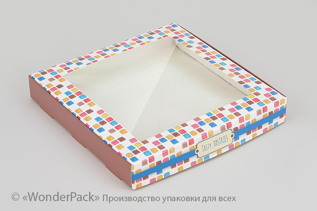 Коробка "Пряникова" №М0044-о12. "Плитка" - 1