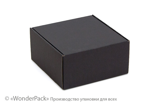 Коробка "Новинка" №М0054-о2 3-шарова чорна - 1
