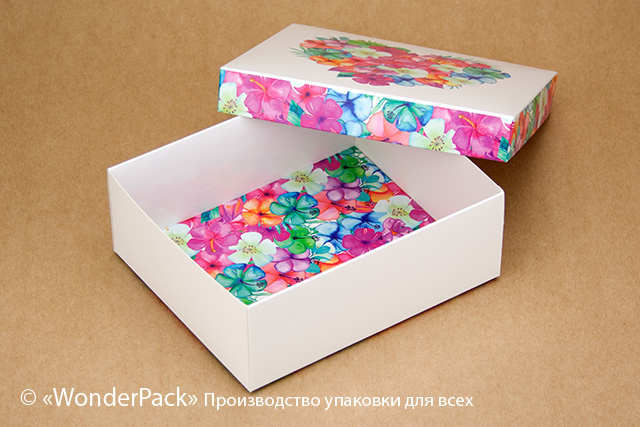 Коробка "Компакт" №М0047-о16. Квіти - 1
