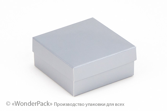 УДАЛЕНО * Коробка. Модель №0018 "Для біжутерії / ювелірки". Код М0018-о20. "Срібна" - 1