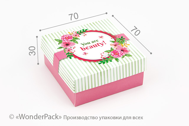 Коробка "Для бижутерии / ювелирки" №М0018-о18. "Beauty"