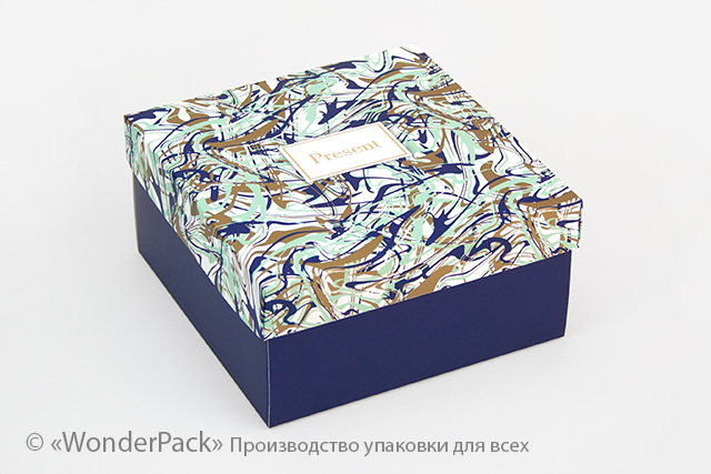 Коробка "Подарункова" №М0027-о27. "Present" - 2