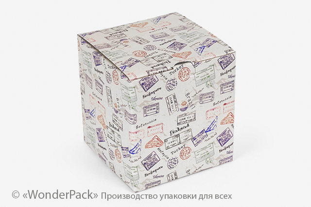 УДАЛЕНО * Коробка. Модель №0017 "Для чашки". Код М0017-о18. Поштова - 2