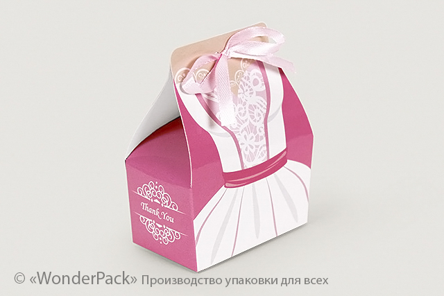 Коробка "Бонбоньєрка - принцеса" №М0020-о14. "Наречений і наречена" - 4