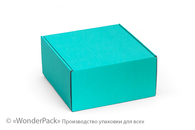 Коробка "Новинка" №М0054-о4 3-шарова м'ятна - 1