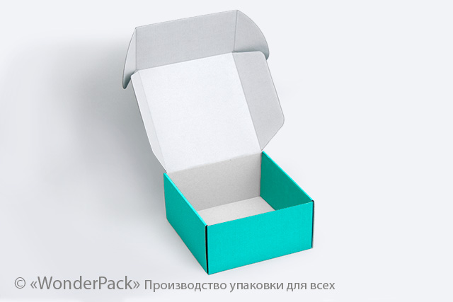 Коробка "Новинка" №М0054-о4 3-шарова м'ятна - 2