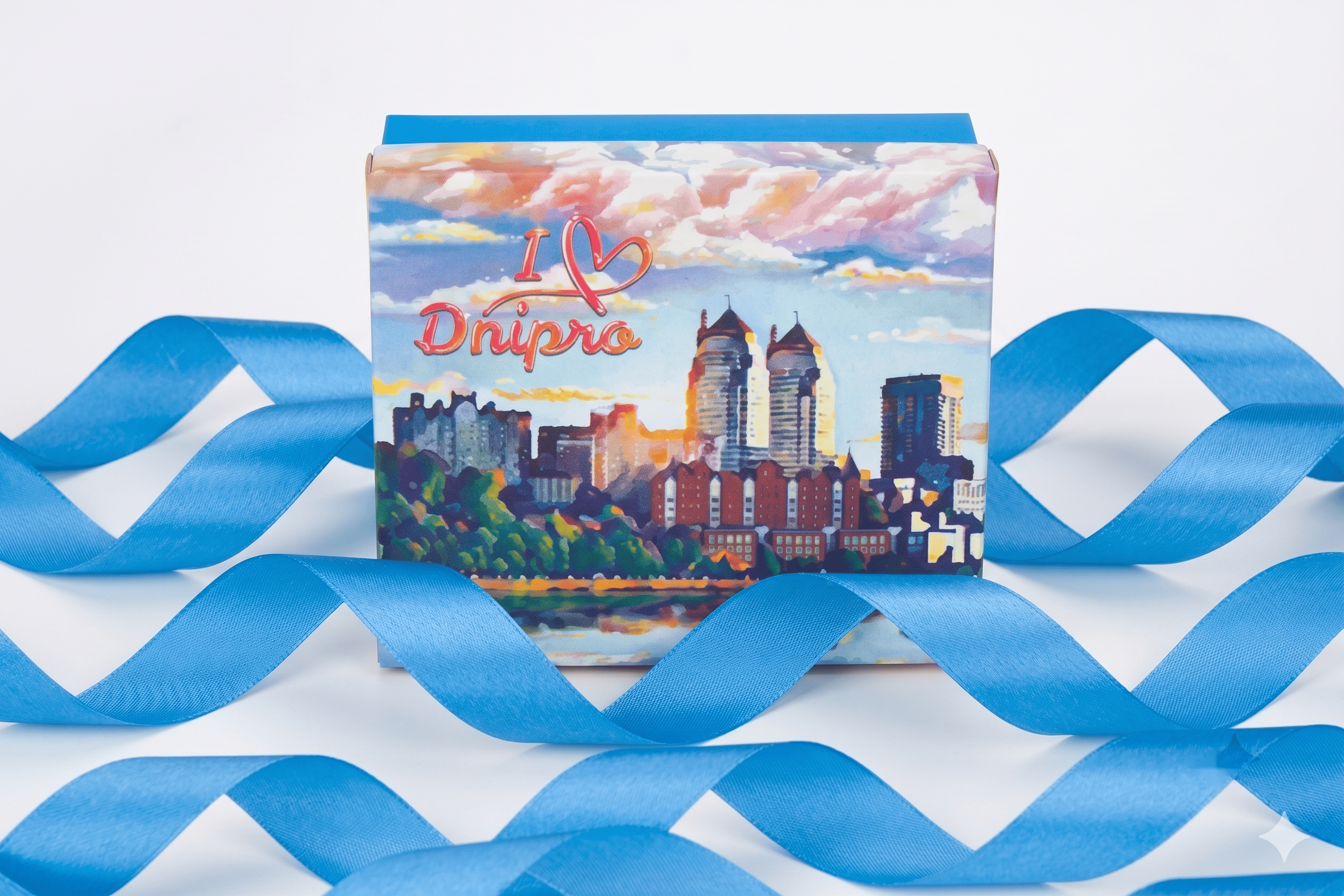 Коробка "Компакт" №М0047-о14. с надписью "I love Dnipro" - 4