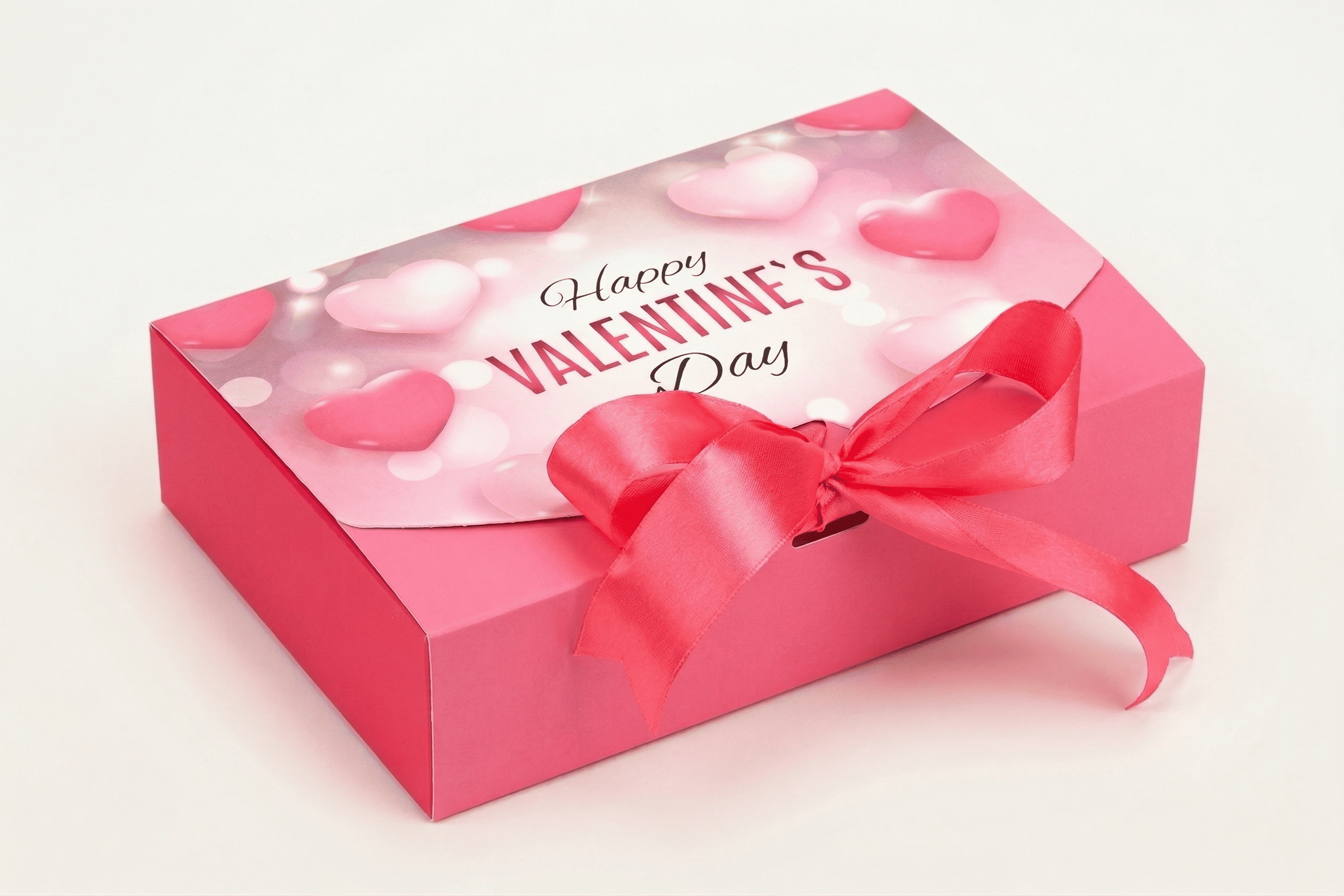 Коробка "Стильная - мини" М0028-о13. "Happy Valentine's day" - 1