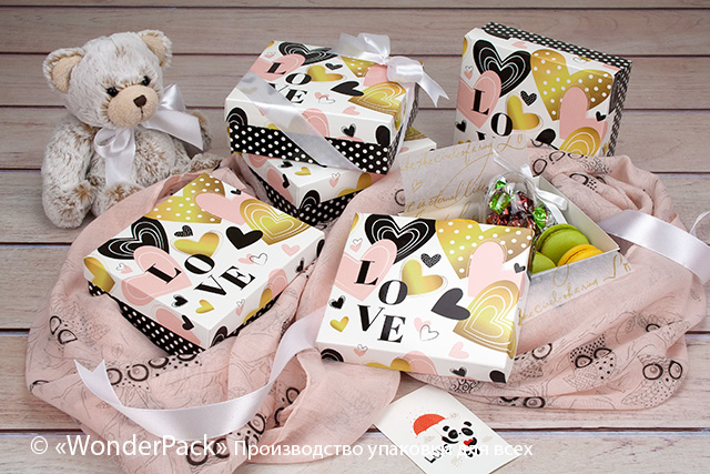 Коробка "Компакт" №М0047-о12. "Love" - 3