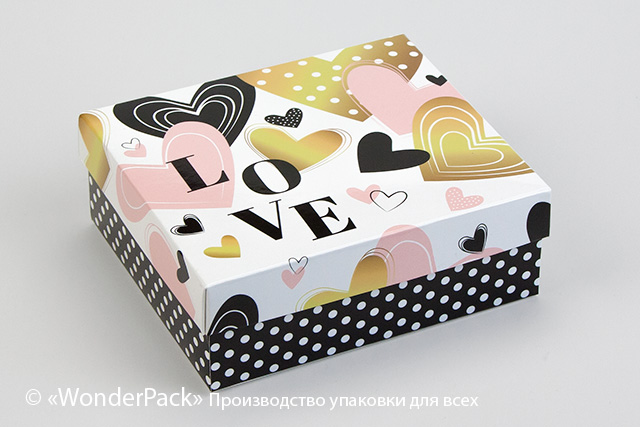 Коробка "Компакт" №М0047-о12. "Love" - 1